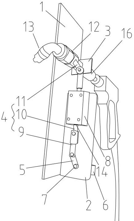 一種單軌雙臂上下擺動(dòng)式全自動(dòng)洗車裝置和洗車機(jī)的制作方法