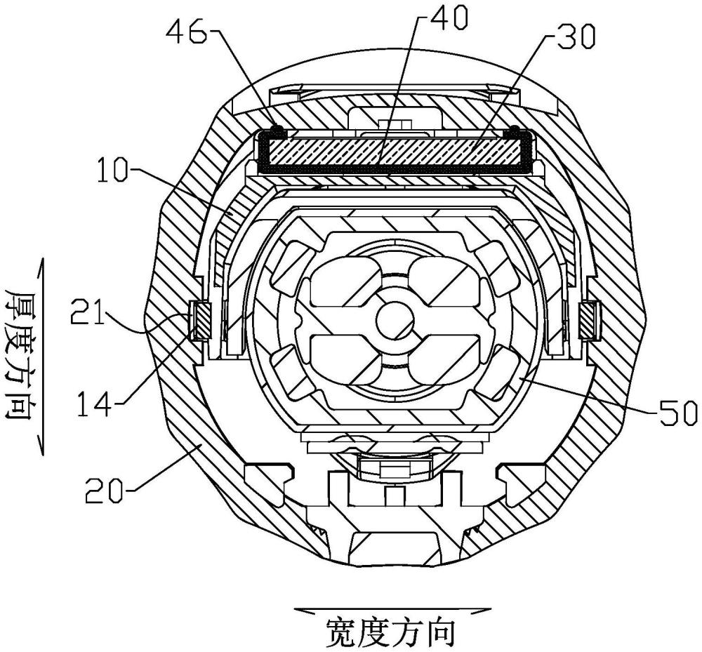 屏幕保護(hù)結(jié)構(gòu)和電動(dòng)牙刷的制作方法