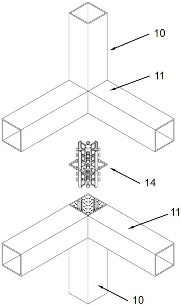 一種用于鋼結構模塊化建筑的插入型灌漿連接結構的制作方法