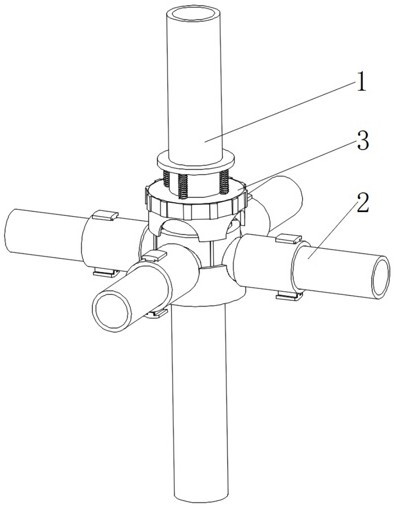 一種建筑工程用腳手架連接結構的制作方法