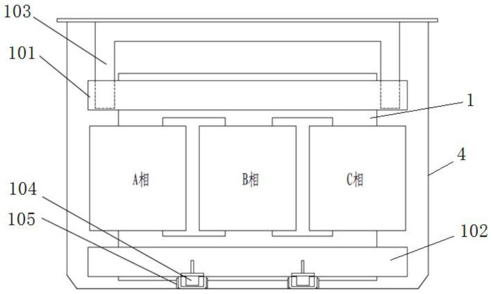 一種66kV海上風力發電機用油浸式變壓器的制作方法