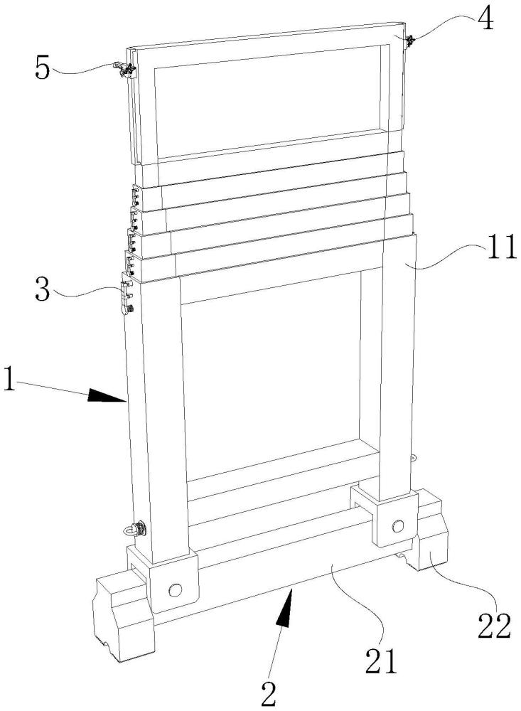 一種可調(diào)式建筑工程用安全爬梯的制作方法