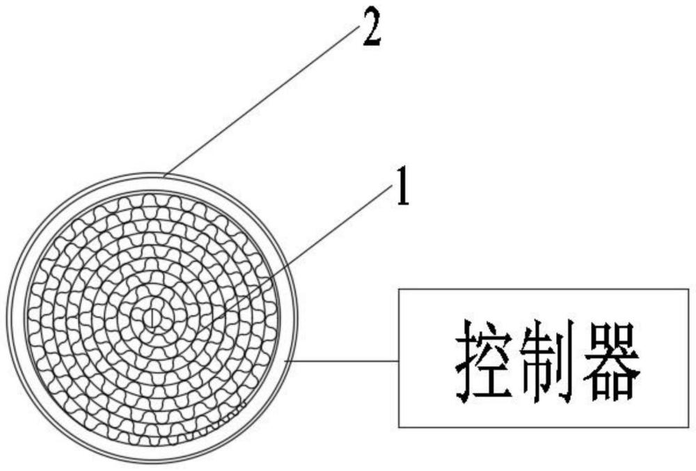 一種模塊化電磁加熱型金屬蜂窩載體的制作方法
