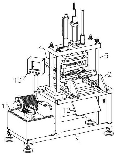 一體式異形三通自動(dòng)成型擴(kuò)口機(jī)的制作方法