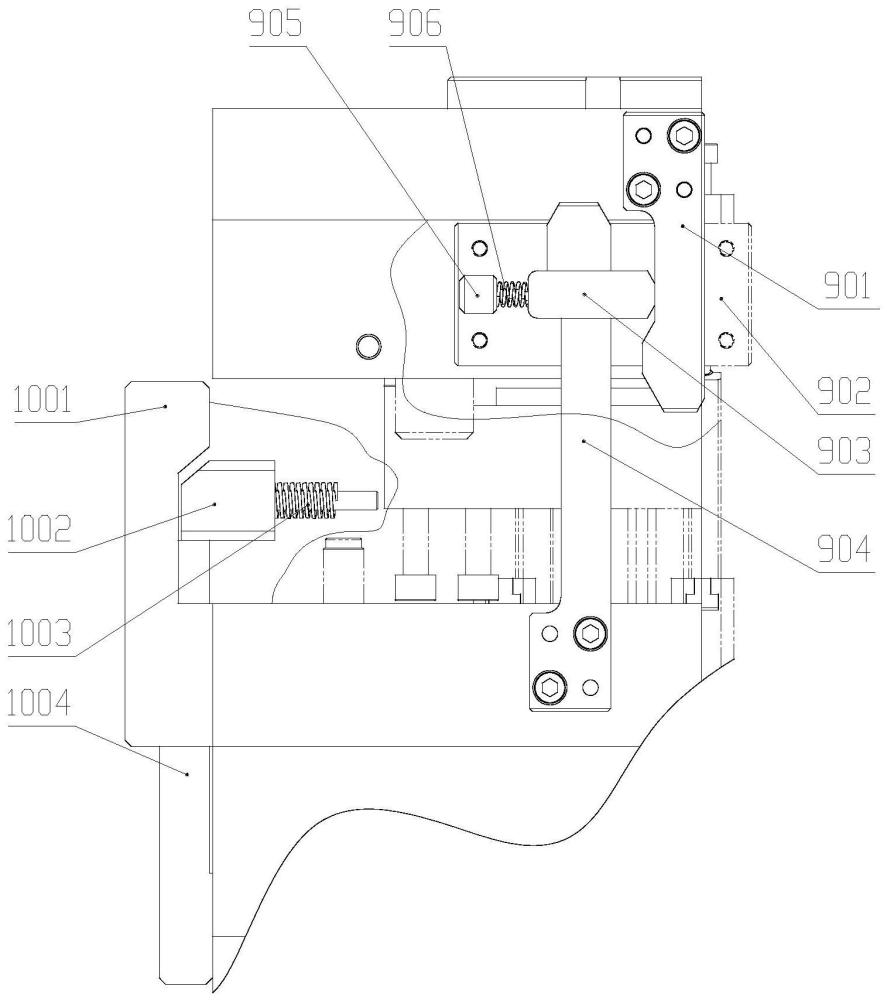 一種聯動的機械開閉結構的制作方法