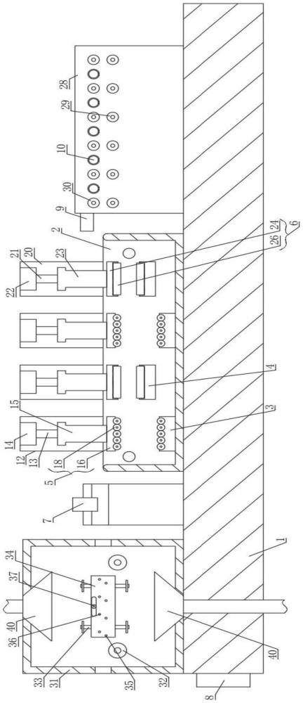 面料生產用染色裝置的制作方法