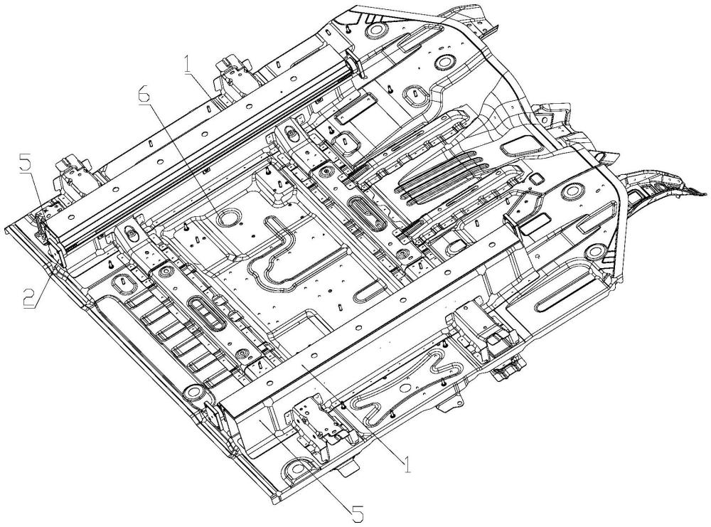 一種電池包的安裝組件及汽車的制作方法