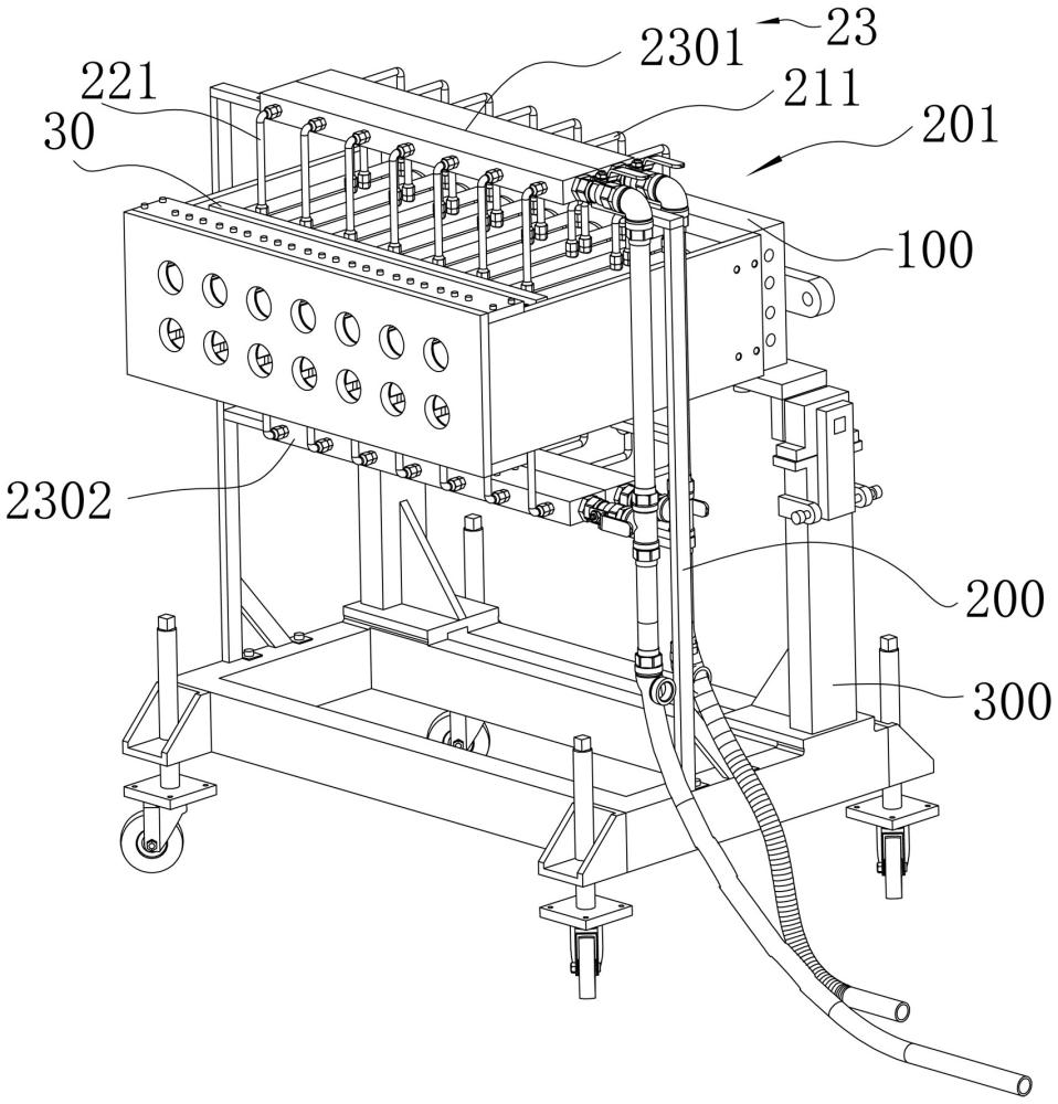 一種多層棒材擠出模具用冷卻成型機(jī)構(gòu)的制作方法
