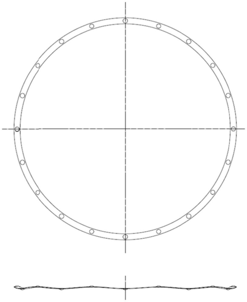 一種帶凸起閉口波形彈簧及其制備方法與流程