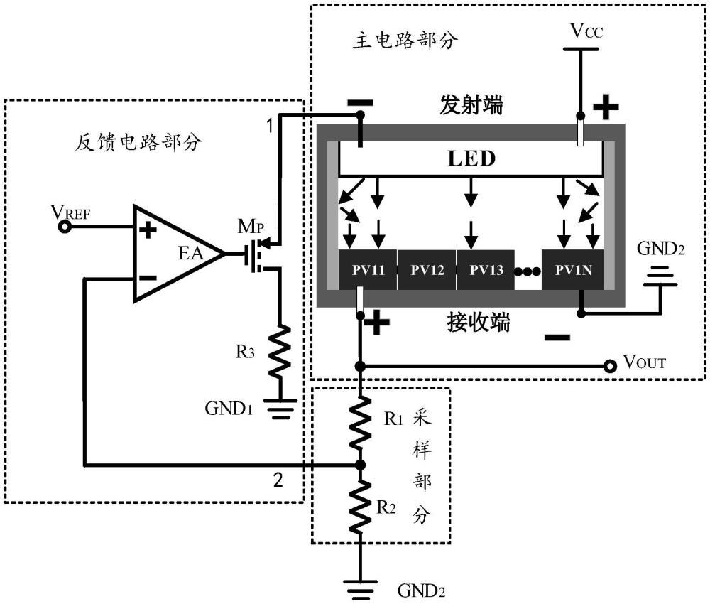 基于光子電能DC-DC變換器的可升降壓LDO拓撲方法
