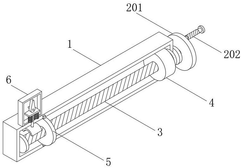 一種絞線加工的拉絲機(jī)調(diào)絲桿結(jié)構(gòu)的制作方法