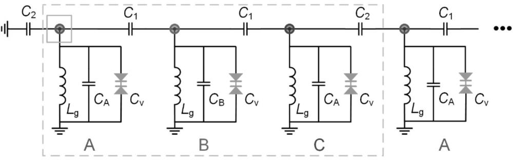 一種可調諧雙頻段電路諧振器及其工作方法