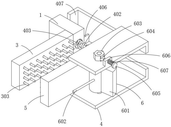 一種高效側向回彈鎖緊夾具的制作方法