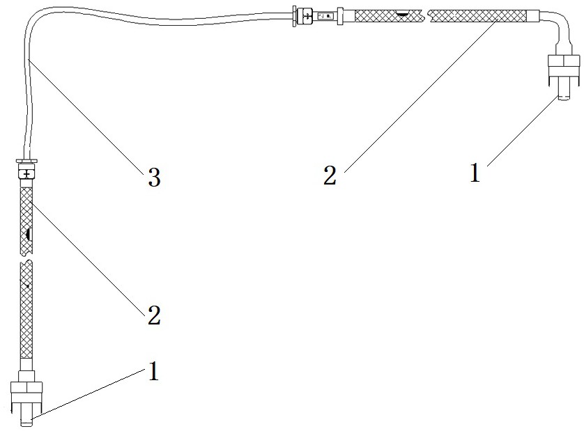 一種航空發(fā)動機(jī)點(diǎn)火電纜結(jié)構(gòu)的制作方法