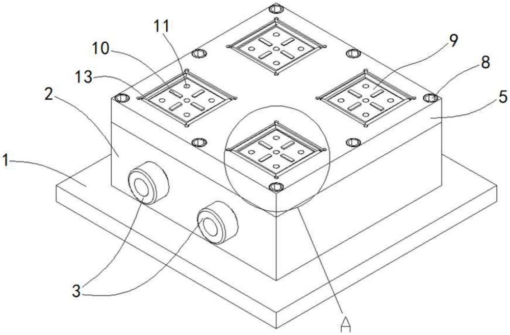 一種用于熱沉材料銑面真空吸附式夾具的制作方法