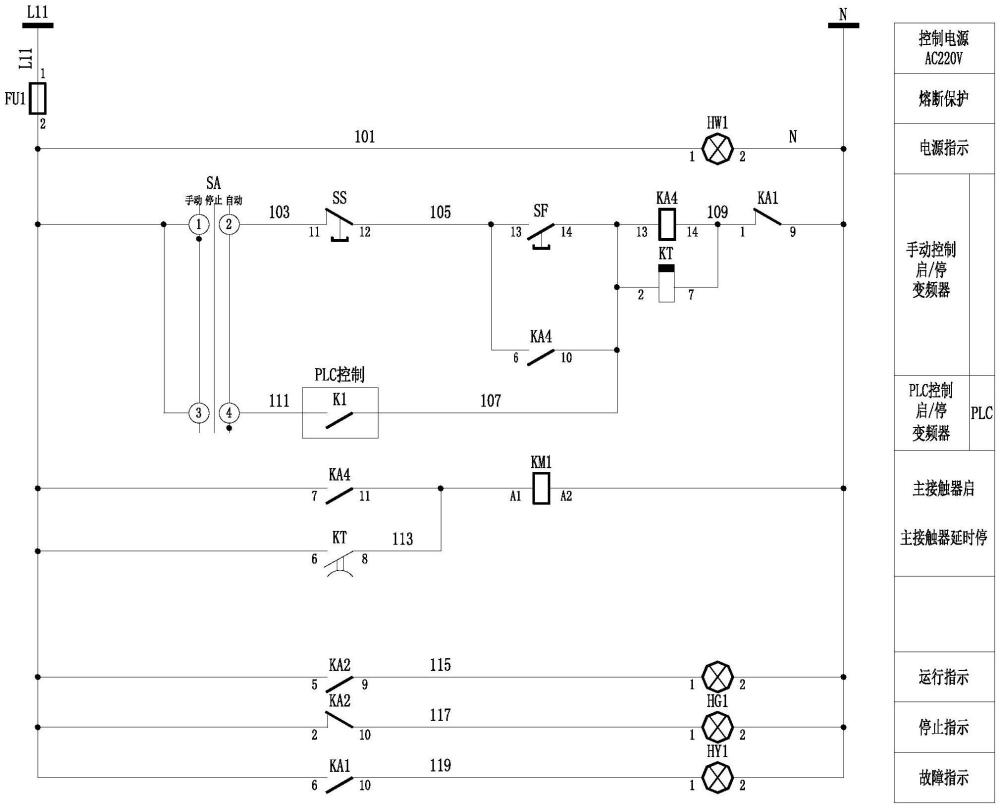 一種變頻器軟停機控制電路的制作方法