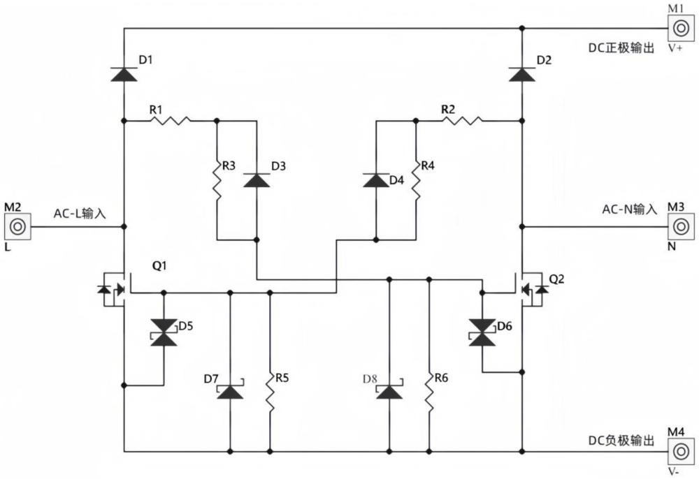 一種以低導通電壓減少發熱的橋堆的制作方法